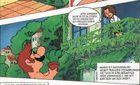 Fräulein Steinbrunnen in the Club Nintendo comic "Super Mario: Verloren in der Zeit"