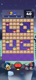 Stage 1227 from Dr. Mario World