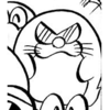 The ghost Monty Mole from Volume 4 of Super Mario-kun