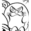 Ghost Monty Mole Super Mario-kun.png