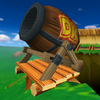 A barrel cannon in Mario Kart: Double Dash!!