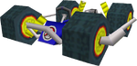 The model of the 4-Wheel Cradle from Mario Kart DS