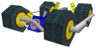 The model of the 4-Wheel Cradle from Mario Kart DS