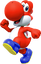 Red Yoshi from Mario Kart Tour