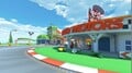 Mario Motors shop near the start