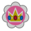 Baby Peach's emblem from Mario Kart Tour
