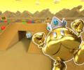 The course icon with King Bob-omb (Gold)