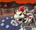 The course icon with Dry Bowser