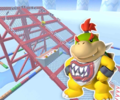 The course icon of the T variant with Bowser Jr.