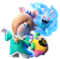 Artwork of Rabbid Rosalina with Ethering in Mario + Rabbids Sparks of Hope