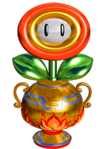 Flower Cup trophy in Mario Tennis Aces