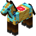 Dark brown Horse (Super Mario Mash-up, diamond armor)