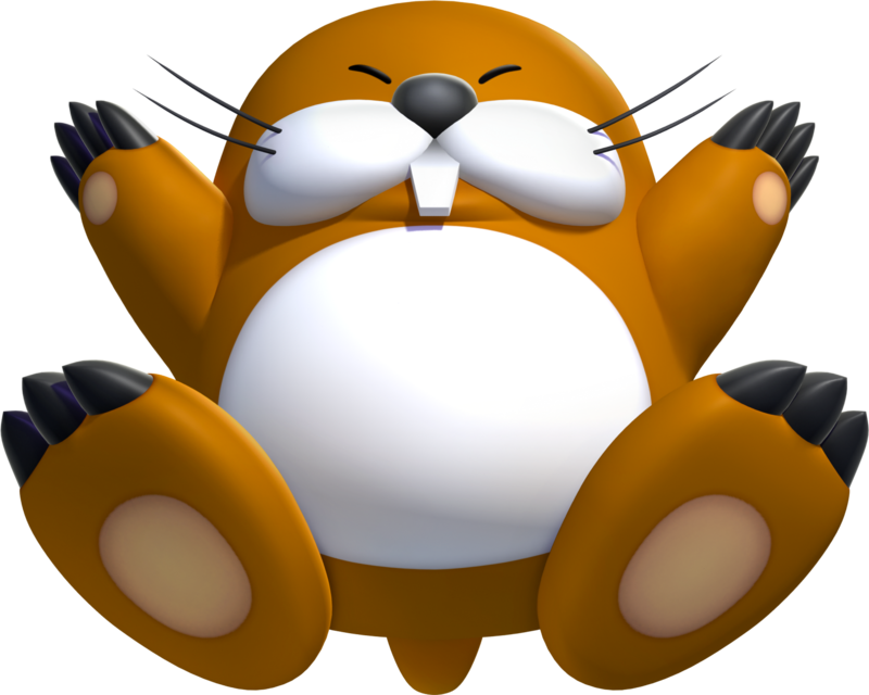 Monty Mole with MKT Animations [Mario Kart 8] [Mods]