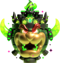 Bowser's Fury Giga Cat Mario Wallpaper - Cat with Monocle