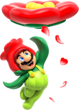 Artwork of Flower Mario from Super Mario Bros. Wonder – Nintendo Switch 2 Edition + Meetup in Bellabel Park