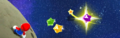 Instructional page texture for Co-Star Mode from Super Mario Galaxy