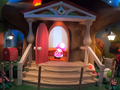 Toadette in the queue of the ride