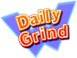 Daily Grind logo from WarioWare: Get It Together!