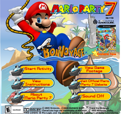 Screenshot of Mario Party 7 Bon Voyage Quiz