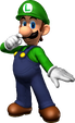 Artwork of Luigi in Mario Party 7