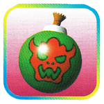 Bowser Bomb artwork from Mario Party 2