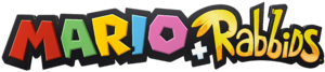 The logo for the Mario + Rabbids series