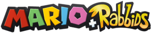 The logo for the Mario + Rabbids series
