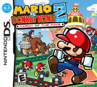 North American box art for Mario vs. Donkey Kong 2: March of the Minis