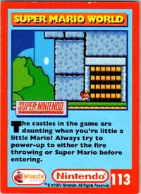 One of the Nintendo Collector Cards