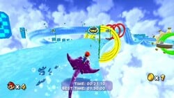 The image for "Aquatic Race" from Super Mario Galaxy on Nintendo Music.