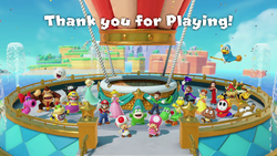 Thumbnail for "Staff Credits" from Super Mario Party Jamboree used for Nintendo Music