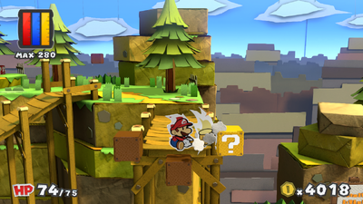 Location of the 11th hidden block in Paper Mario: Color Splash, revealed.