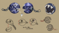 Concepts for the Paper Macho Chain Chomp.