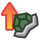 Small icon for the Defense Up status condition in Paper Mario: The Thousand-Year Door (Nintendo Switch)