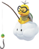 Artwork of a Lakitu from Super Mario Odyssey.