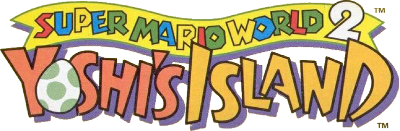 File:SMW2 Yoshi's Island Logo.png