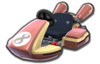 Pink Gold Peach's Standard Kart body from Mario Kart 8