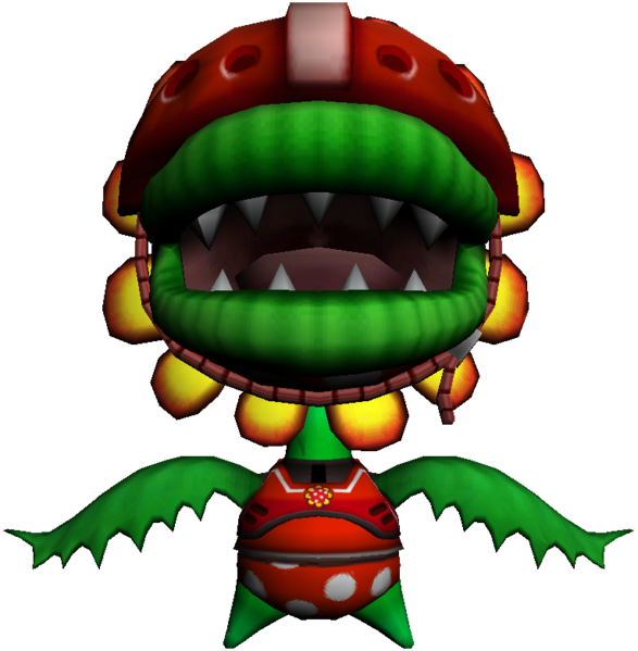 File:StrikersCharged PeteyPiranha Model.png