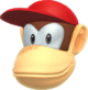Diddy Kong's head icon in Mario & Sonic at the Olympic Games Tokyo 2020