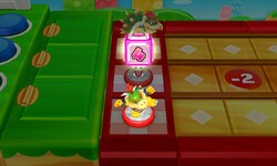 The gameplay of Mario Shuffle in Mario Party: Star Rush