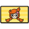The icon for the Penny Card prize from Game & Wario.