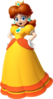 Artwork of Princess Daisy in Mario & Sonic at the London 2012 Olympic Games (later used in Mario Kart 7, Mario Party 10, Super Mario Run and Mario Party: The Top 100)