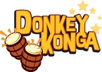 The logo of Donkey Konga.