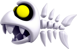 Fish Bone artwork from New Super Mario Bros. U