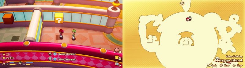 9th ? block in Merrygo Island from Mario & Luigi: Brothership