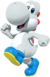 White Yoshi from Mario Kart Tour