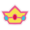 A sticker from Mario Kart World