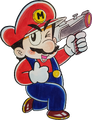 Mario with Super Scope