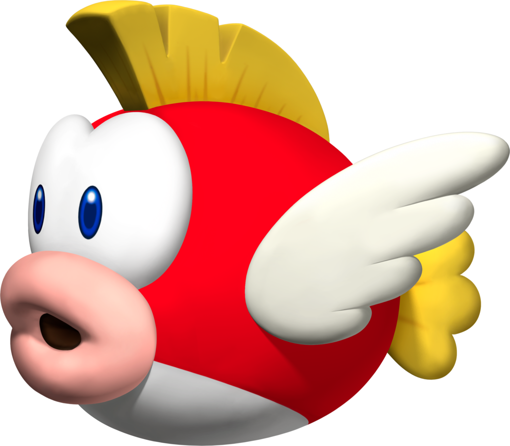 Filensmbds Cheep Cheep Artworkpng Super Mario Wiki The Mario Encyclopedia 0581