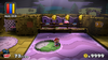 Mario near 3 Coins in Plum Park of Paper Mario: Color Splash.